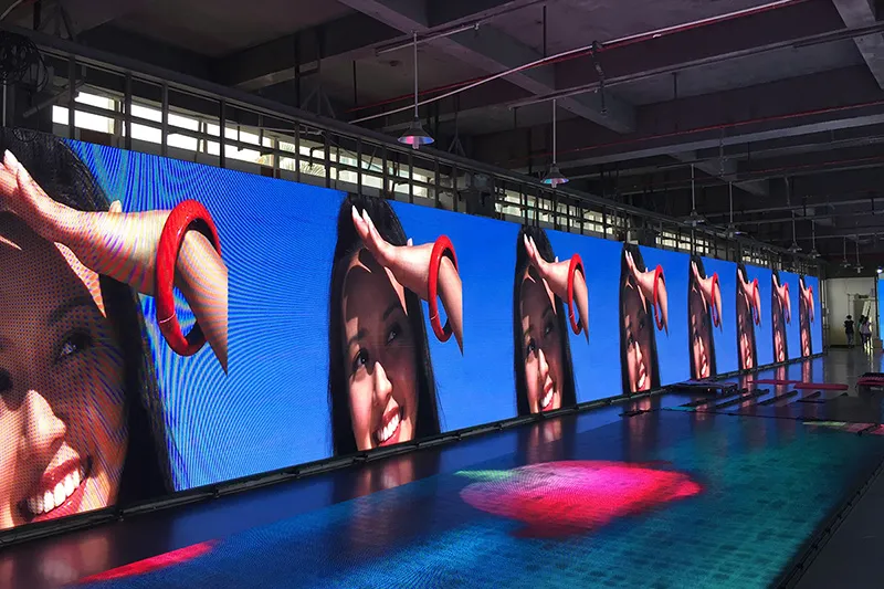 Modern LED manufacturing facility