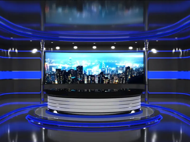 Fine Pitch LED Display In Studio