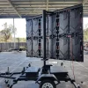 Perimeter LED screen application