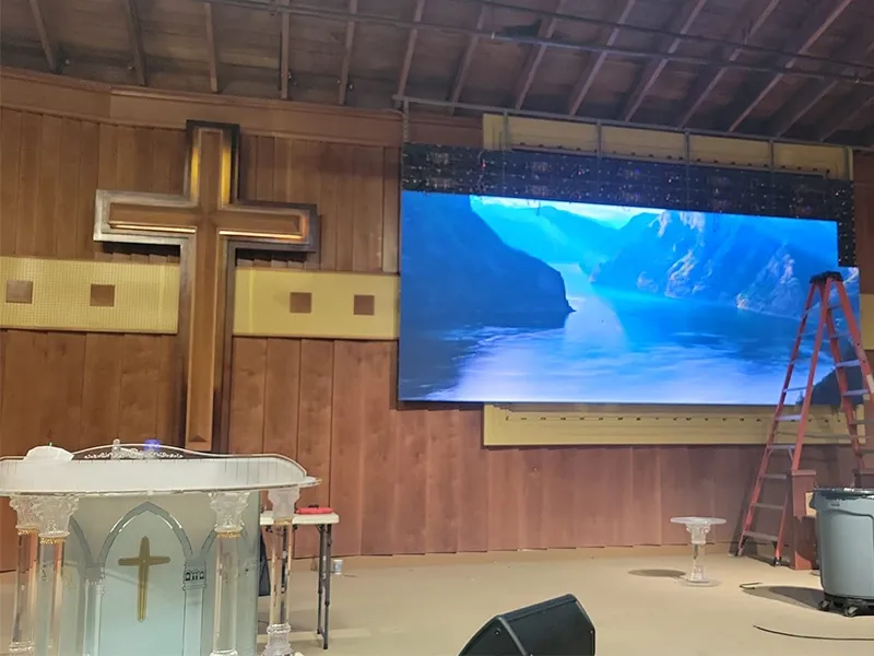Small Church LED Screen