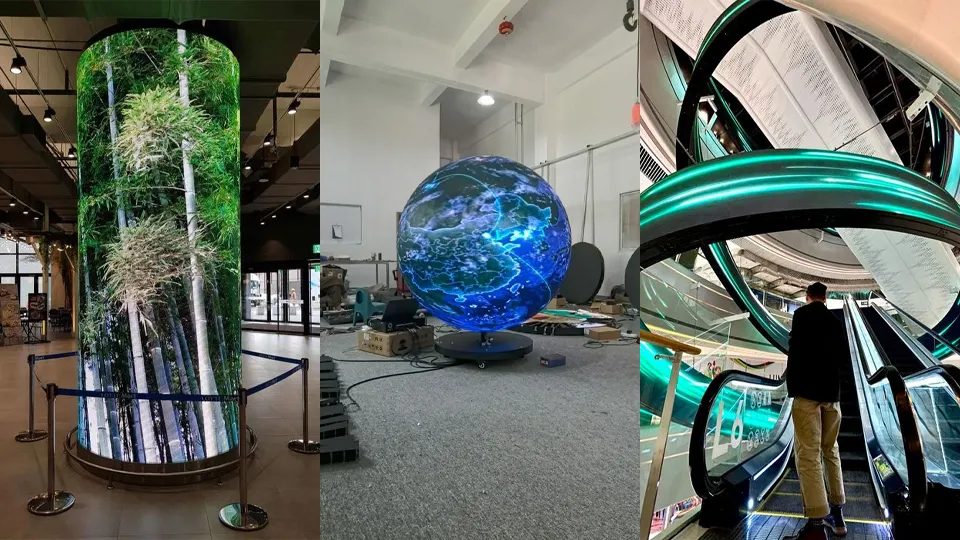 Creative LED screens