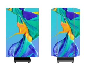 Tri-fold LED Poster Screen