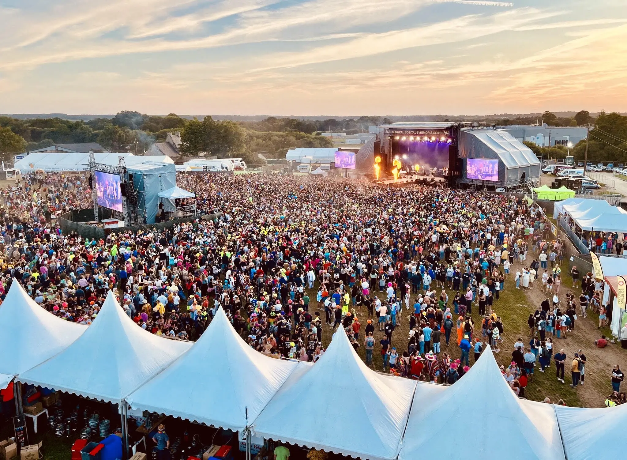 100sqm Outdoor Music Festival Screens