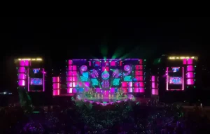 500-square-meter P3.91 Stage LED Display Outdoor Music Festival