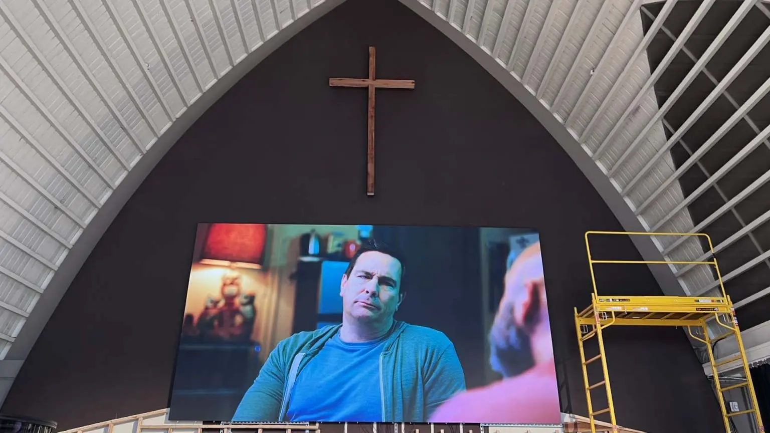 Modern Church LED Wall
