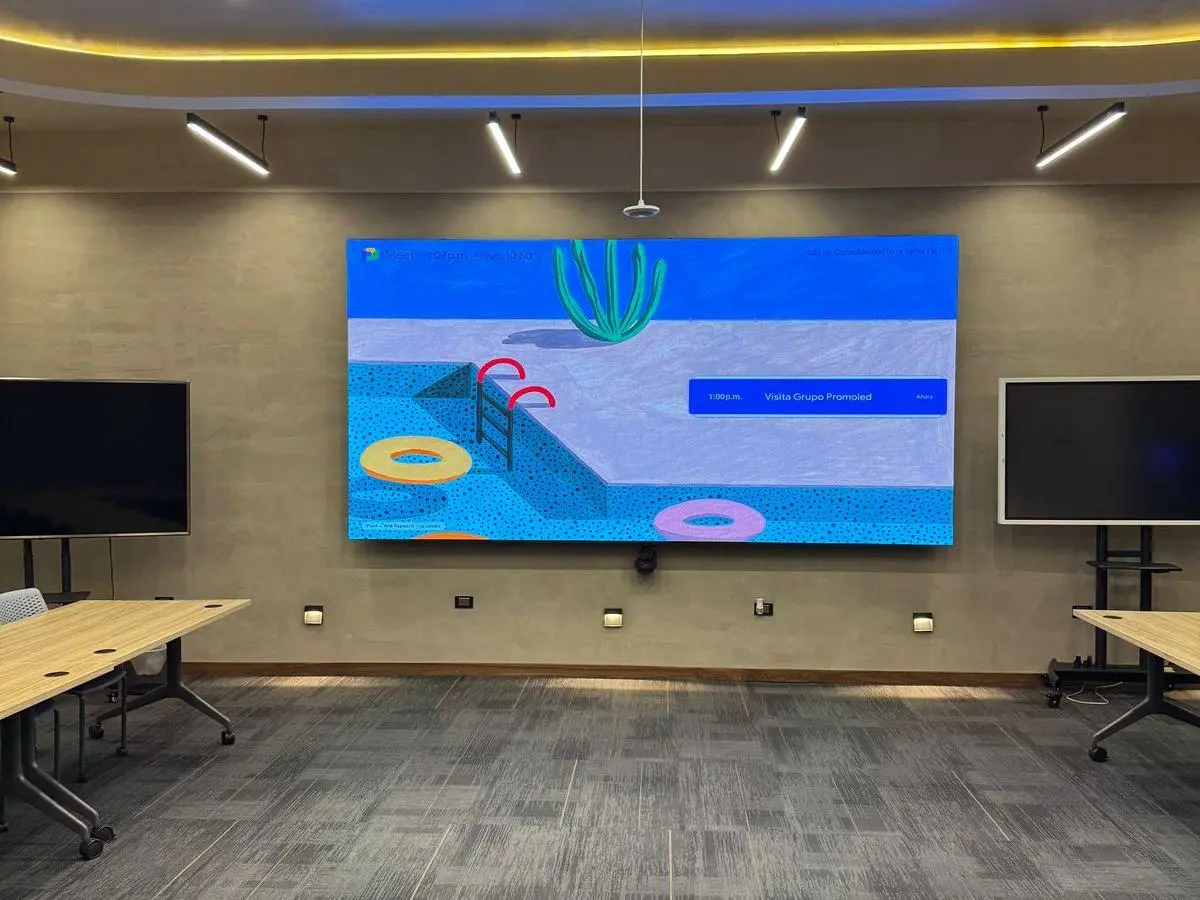 GOB Fine-Pitch LED Screen for Meeting Room in Mexico