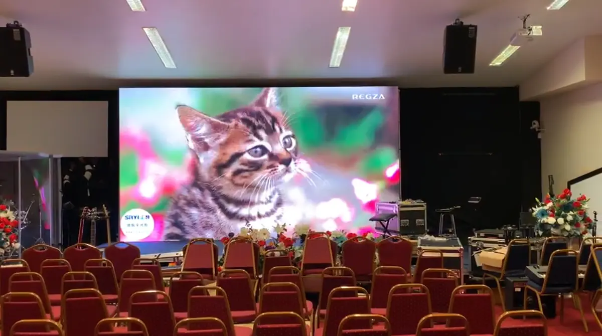 LED Wall for a UK Church