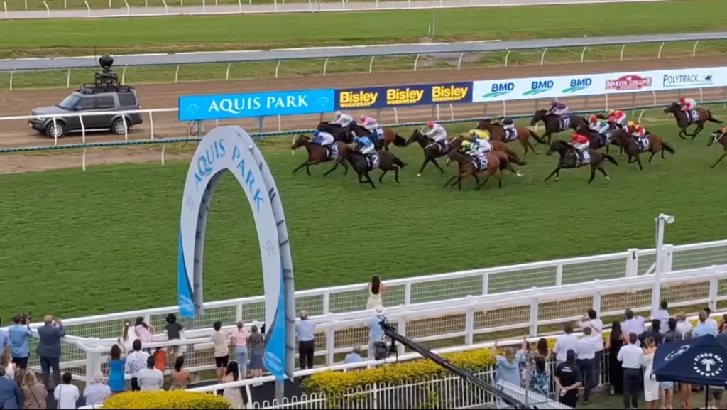 Race Track Perimeter Advertising Screens