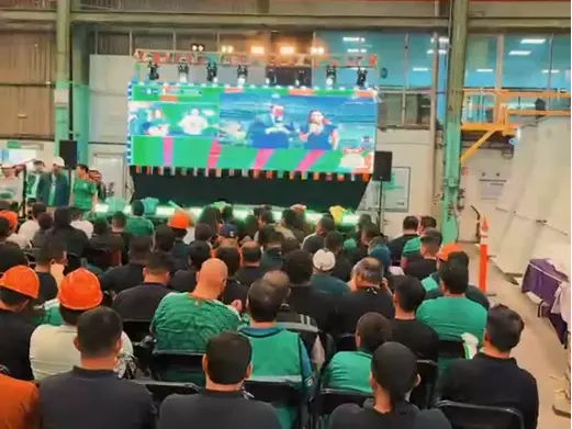 12㎡ LED screen for a live sport event in Mexico