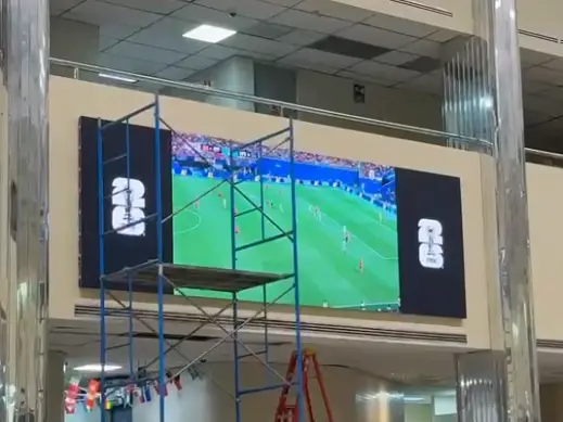 El Salvador indoor wall LED screen