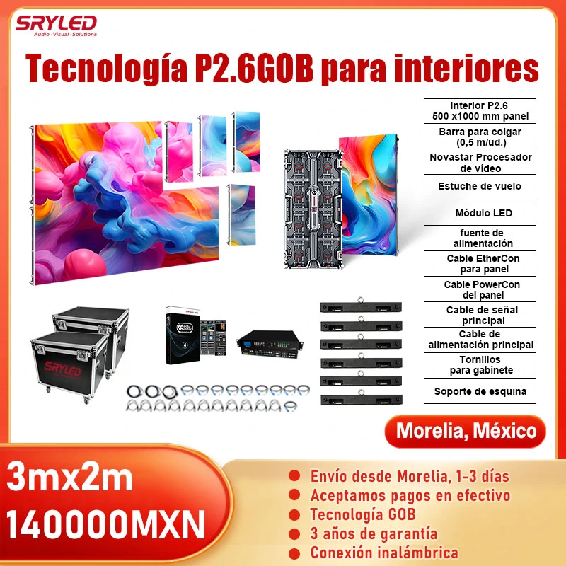 Package P2.6 3x2m Set