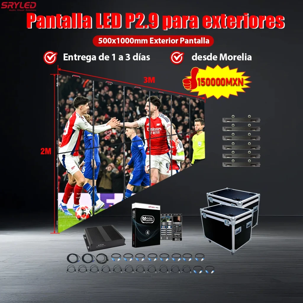 Package P2.9 3x2m Set