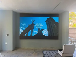 P2.6 GOB LED Screen For a Corridor in the US(Wall mounted)