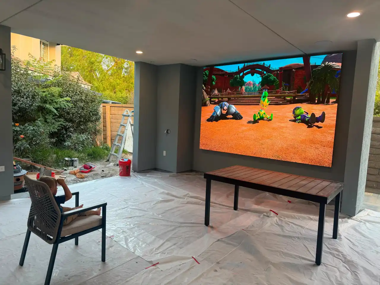 P2.6 GOB LED Screen For a Corridor in the United States